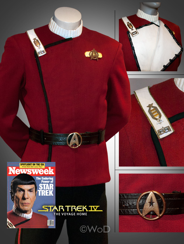 Spock's Maroon Uniform